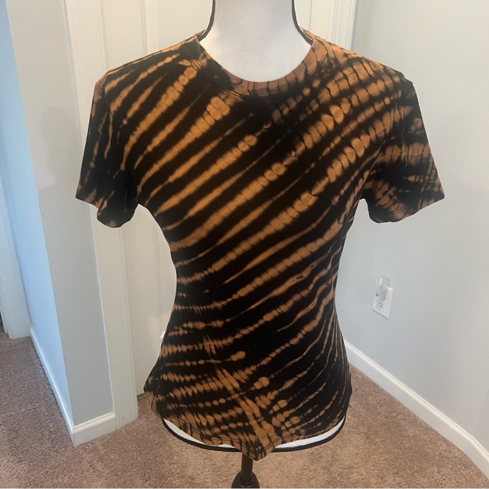 Proenza Schouler Finley tie-dye cotton-blend T-shirt. NWOT XS